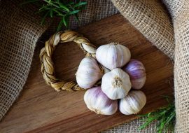 Roter Knoblauch aus Nubia