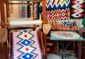 Warp and weft. The art of rug making