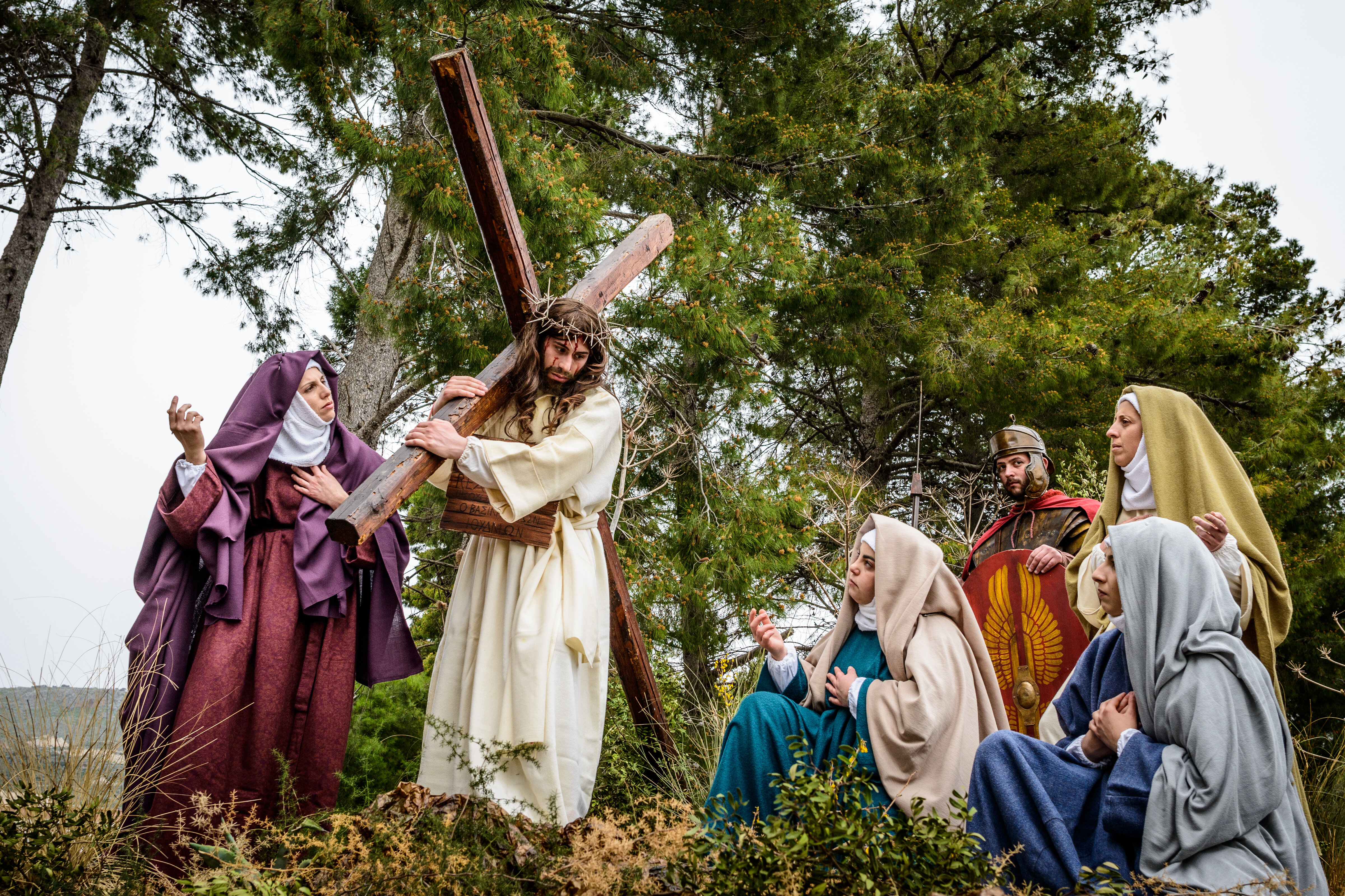 The Procession Of The “Living Mysteries” In Buseto Palizzolo The Procession Of The “Living Mysteries” In Buseto Palizzolo