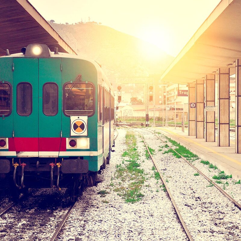 Come arrivare in treno in Sicilia | © Archivio West of Sicily